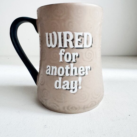 Vintage Tiger Disney "Wired for another day" Coffee Mug - Picture 6 of 7